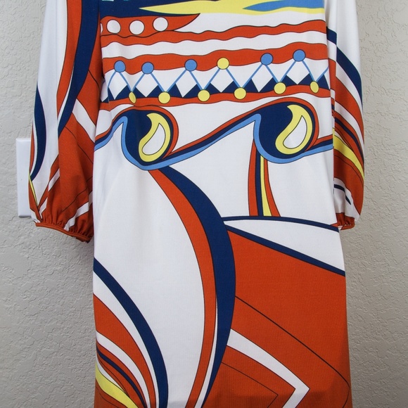 Diane Von Furstenberg Retro Wrap Dress Sz 4 - Picture 4 of 5